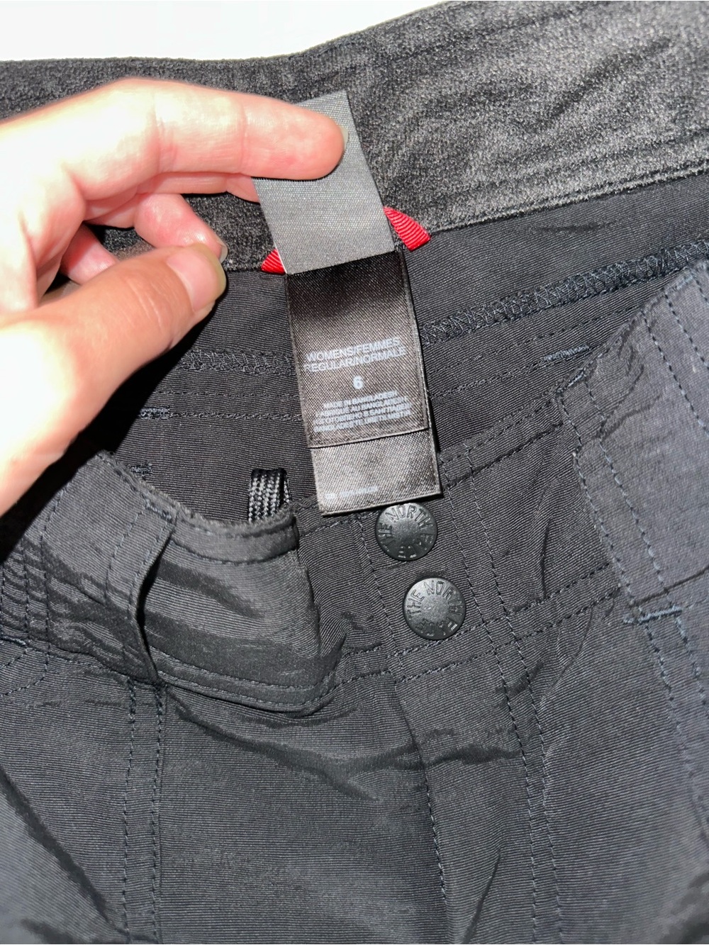 The North Face Black Women's Cargo Shorts - Picture 6 of 9